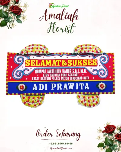 Karangan Bunga Ucapan Selamat batubantar